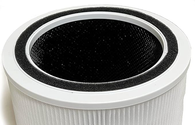 Nispira Core 200S Filter Replacement For LEVOIT Air Purifier Core 200S-RF 3-in-1 H13 HEPA Activated Carbon, 1 Pack