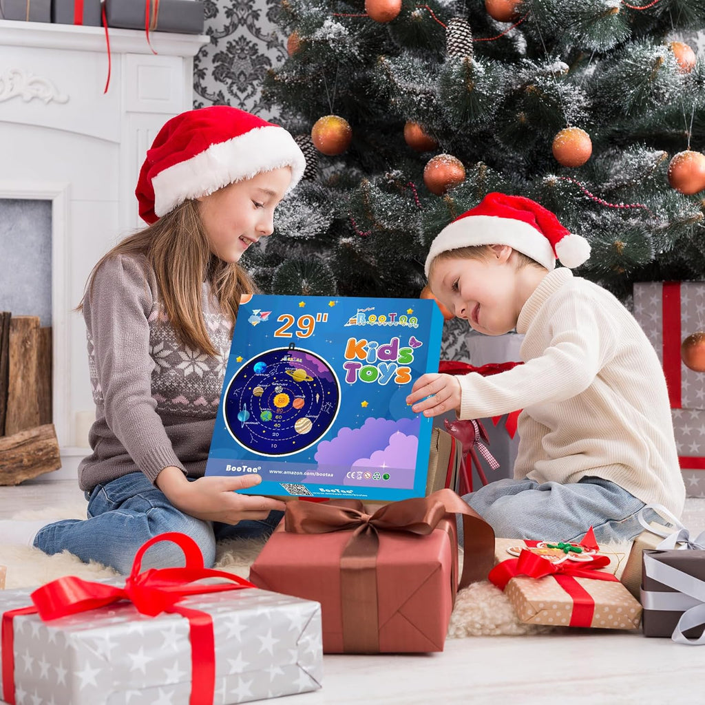 BooTaa 29" Large Dart Board for Kids, Kids Dart Board with Sticky Balls, Boys Toys, Indoor/Sport Outdoor Fun Party Play Game Toys, Birthday Gifts for 3 4 5 6 7 8 9 10 11 12 Year Old Boys Girls