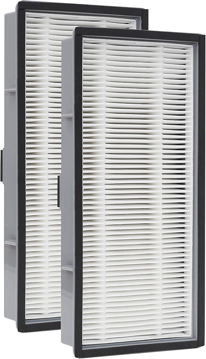 2 Pack A/D/H H11 True HEPA-Type Replacement Filter, Allergen Reduction, Compatible with Filtrete FAP-TT-ADH, Compatible with Holmes HAP9243/HAP9415/HAP9423 Air Purifier, Honeywell HPA060(BWM)