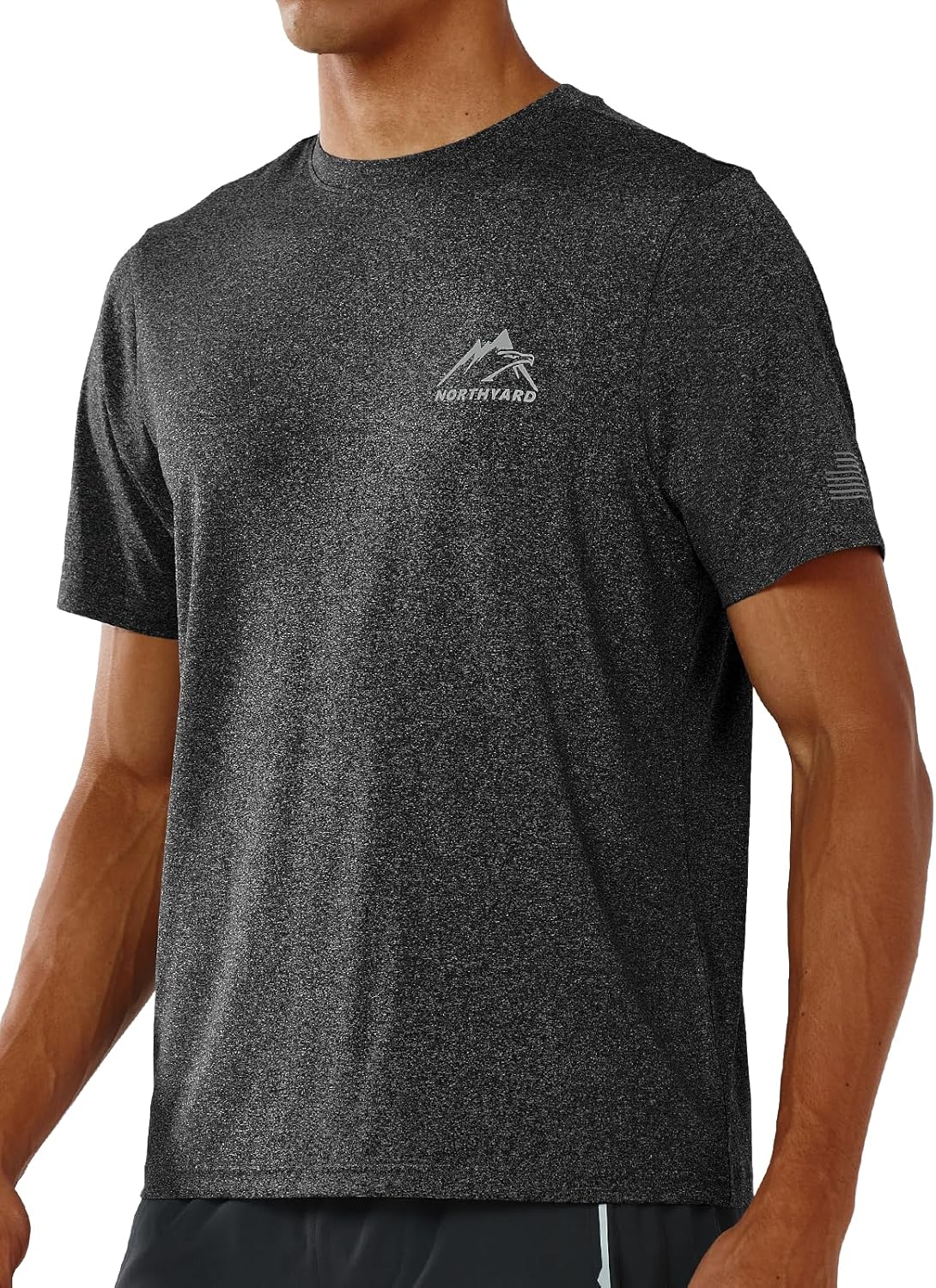 NORTHYARD Men's UPF 50+ Sun Protection Shirts Swim SPF UV Quick Dry Short Sleeve T-Shirts for Athletic Fishing Rash Guard