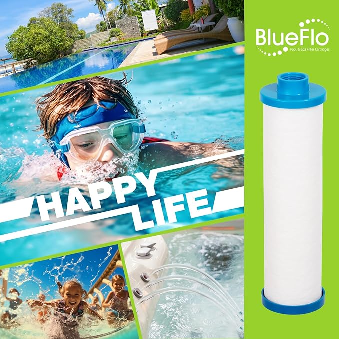 Hot Tub Filter Disposable Pool and Spa, Garden Hose Pre Filter, Replaces for Filbur FC-3128, Pleatco PPS2100, PP6903, 1 Pack