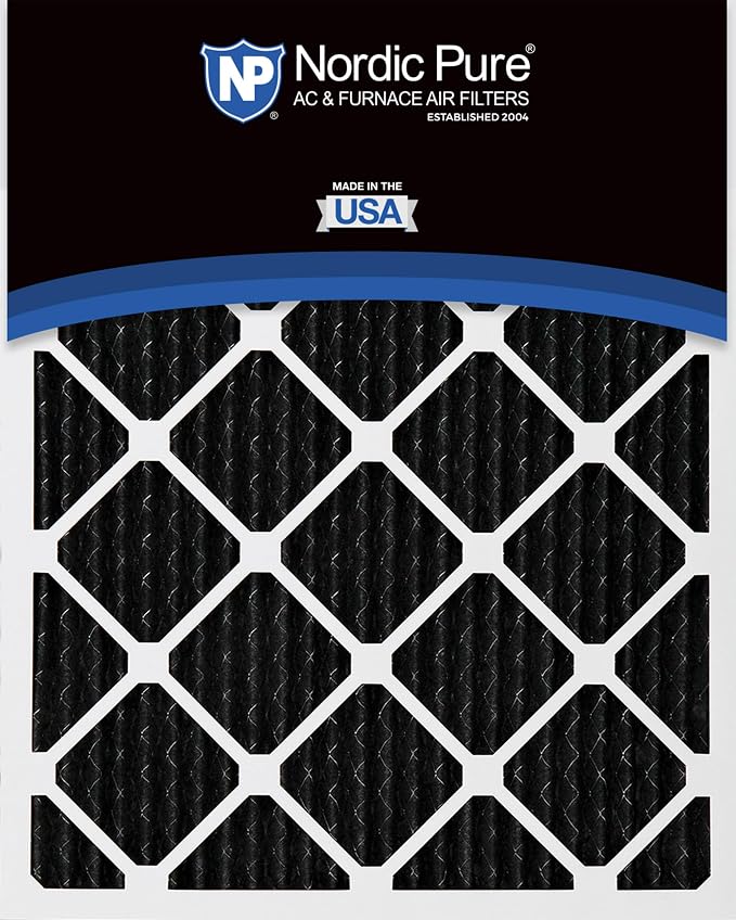 Nordic Pure 12x12x1 Pure Carbon Pleated Odor Reduction Furnace Air Filters 12 - Image 5