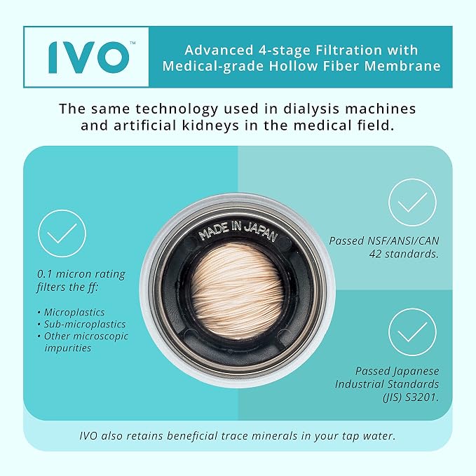 IVO Water Filter for Sink Faucet – 4-Stages - Image 2