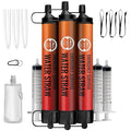 Emergency Water Filter Straw, Personal Survival Water Filtration System by Lormandy
