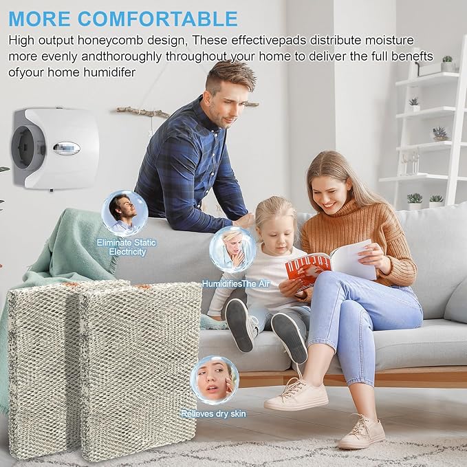 35 Water Panel Humidifier Filter Replacement Made of Aluminum Mesh for AprilAire Humidifier Models 350, 360, 560, 560A, 568, 600, 600A, 600M, 700, 700A, 700M, 760, 760A, 768 (2Pack)
