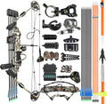 Archery Bowfishing Compound Bow Kit Ready to Fish Kit with Bowfishing Reel, Bow Fishing Arrows Right & Left Handed for Adult/Youth Fishing Hunting Target Shooting
