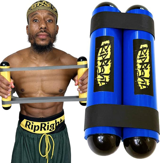 Premium RipStick Pillz, Workout Equipment for Joint Rehab, Shoulder Strength, Resistance Training, and Muscle Building, with 6 Adjustable Resistance Bands-FlexoryFit