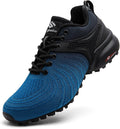 Men's Trail Running Shoes Lightweight Breathable Walking Hiking Sneakers Outdoor Athletic Tennis Cross Training Shoes