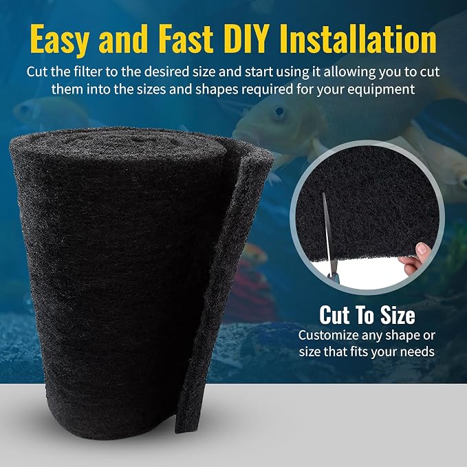 CFS – Pack of 1, Cut to Fit Carbon Infused Filter Pad Media - Image 5