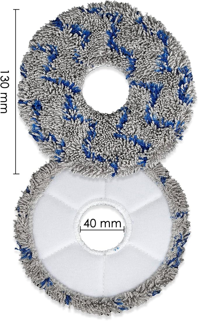 (10 Pack) T30S Mop Pads for ECOVACS DEEBOT T30S/ T30S Combo/ T30 Omni/ X5 Pro Omni/ N30 Omni/ T30S AI/ T50 Pro Omni/ T50 Pro Max/ X2 Omni/ X1 PRO Omni/ T10 Omni/ T10 Turbo/Yeedi M12 Pro+ Mop Pad