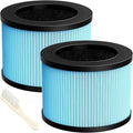 MK01 MK06 TZ-K1 HEPA Replacement Filter, Compatible with MK01, MK06, ToLife TZ-K1, MG01JH, Kloudi DH-JH01, POMORON MJ001H, MJ012H, Intelabe EPI080/EP1080, Elechomes EPI081/EP1081, 2 Pack
