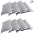 8 Pack Activated Charcoal Odor Absorbing Filter Refill Deodorizer Compatible with iTouchless Trash Cans 8 Gallon and Larger (Large)
