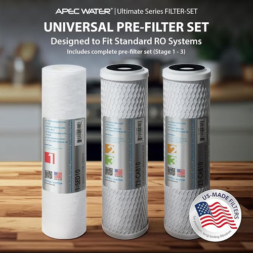 APEC Water Systems ULTIMATE Series US Made Stage 1, 2 & 3 Replacement Filter - Image 2