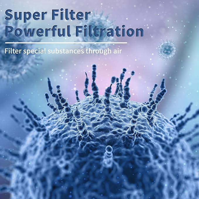 Funmit HRF-A200 Pre Filter A Replacement for Honeywell HPA200 Air Purifier, 6 Pack Precut Activated Carbon Pre-Filters Fit, Compatible with Honeywell Prefilter A