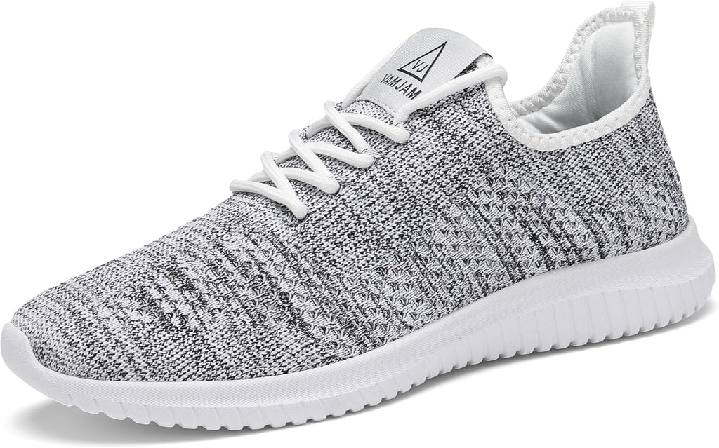 VAMJAM Men's Running Shoes Ultra Lightweight Breathable Walking Shoes Non Slip Athletic Fashion Sneakers Mesh Workout Casual Sports Shoes