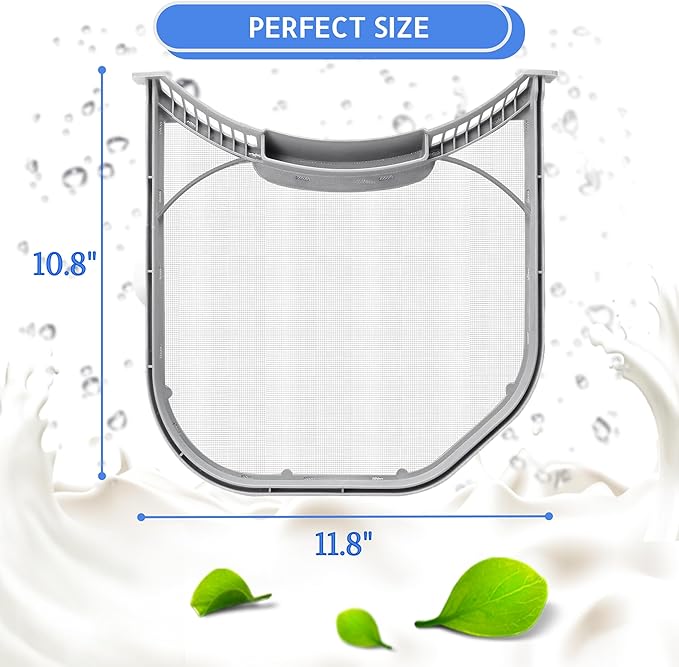 ADQ56656401 Dryer Lint Filter Screen Trap Replacement For LG DLEX3650V, DLEX4370K, DLEX4370W, DLG3181W, DLGX3361W, DLGX3371R, DLGX3371V, DLGX3371W, DLGX3471V Dryer