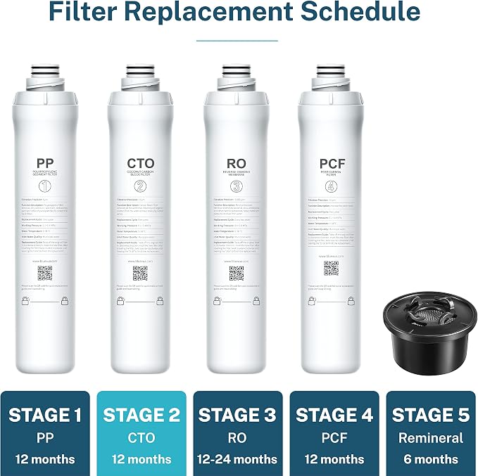 Bluevua Official ROPOT CTO Filter, Replacement - Image 2