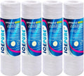5 Micron 10" x 2.5" String Wound Sediment Water Filter Cartridge for Well filter Universal Replacement for Any 10 inch RO Unit, WP-5, Aqua-Pure AP110, CFS110, Culligan P5, WFPFC4002, WP-5, CW-MF,4PACK