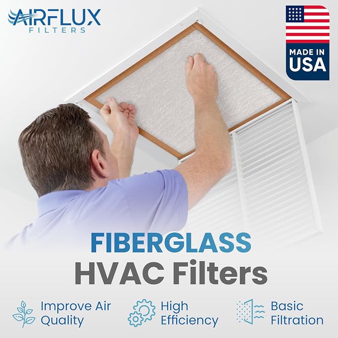 Fiberglass Air Filter -18x30x1Air Filter 12 Pack - Image 2