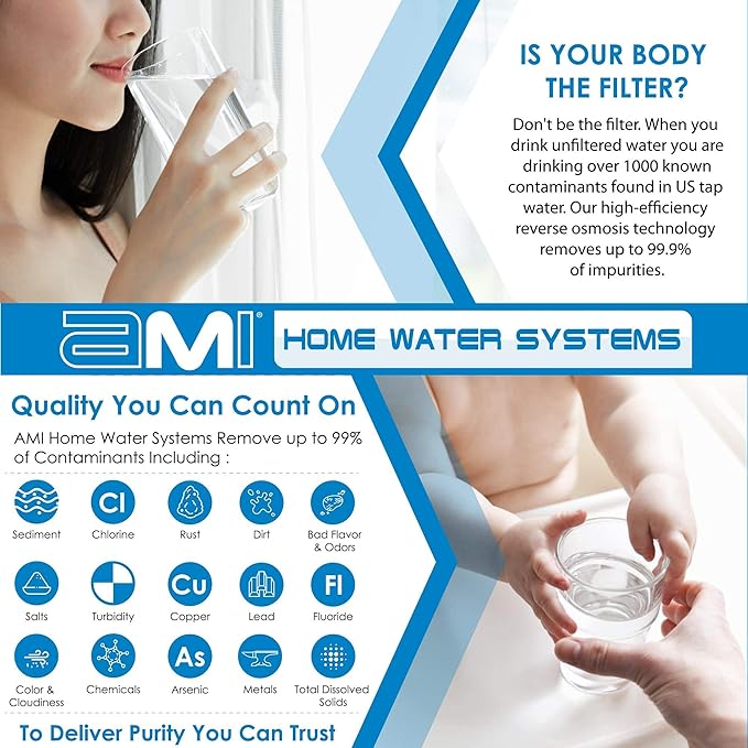 APPLIED MEMBRANES INC. 75 GPD Reverse Osmosis Membrane | RO Membrane Water Filter Replacement for Reverse Osmosis Water Filtration System | 1.8" x 12" Universal Compatibility, Pack of 5