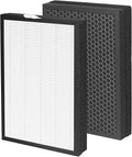 2 Pack H04 Replacement Filter Compatible with HIMOX H04 Air Purifier, 4-Stage Filtration H13 HEPA and Activated carbon Filters