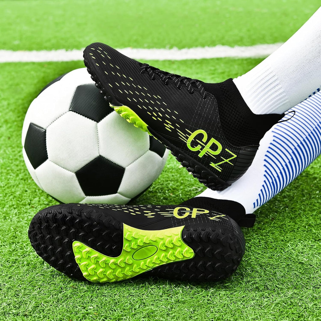 Soccer Cleats for Mens Womens Indoor Soccer Shoes Unisex Baseball Turf Shoes Youth Rugby Shoes Adult AG FG TF Football Boots Wide Training Sneaker
