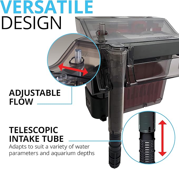 Fluval C4 Power Filter, Fish Tank Filter for Aquariums up to 70 Gal.