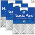 Nordic Pure 16x30x1 Pleated MERV 12 Air Filters 3 Pack by NordicPure
