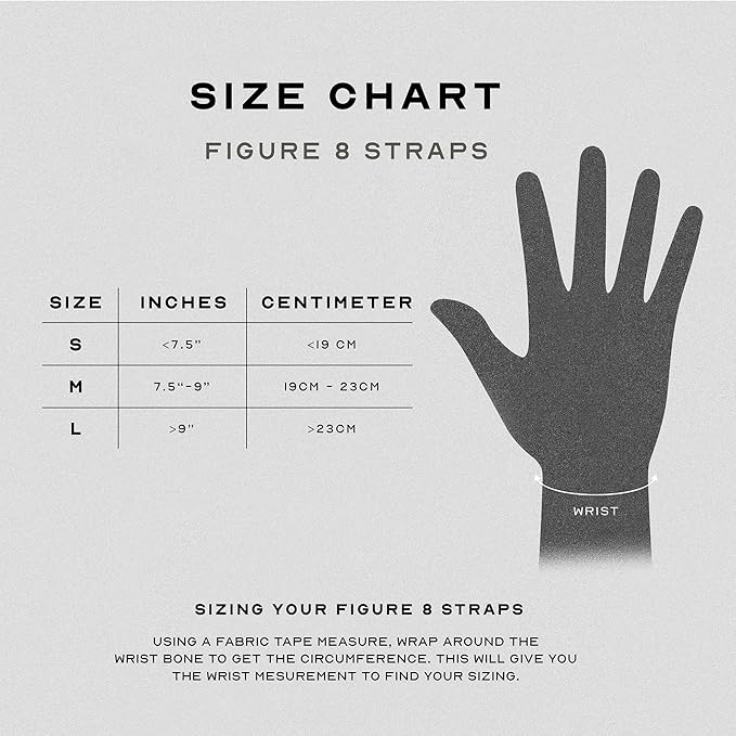 Gymreapers Figure 8 Lifting Straps For Deadlift, Powerlifting, Strongman, & Cross Training Strong Weightlifting Wrist Straps For Men, Women-FlexoryFit