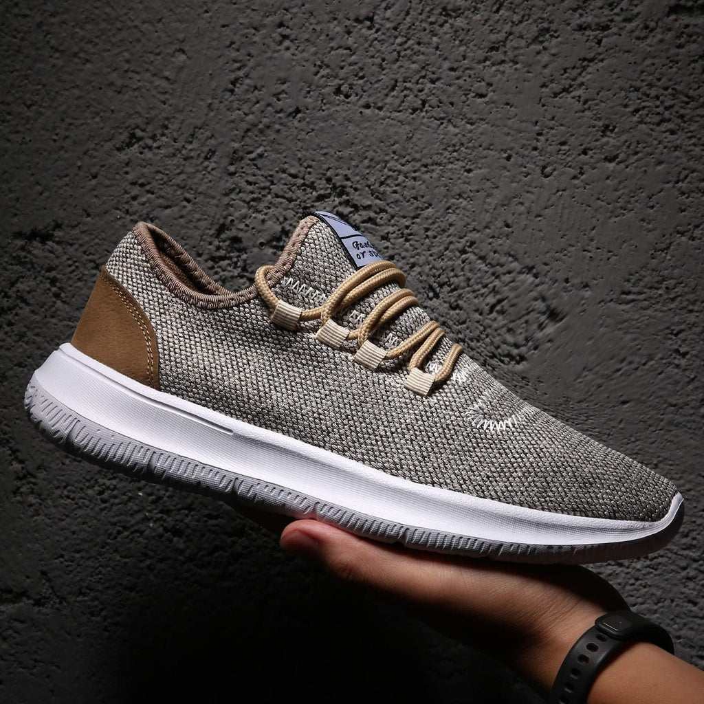 KEEZMZ Men's Running Shoes Fashion Breathable Sneakers Mesh Soft Sole Casual Athletic Lightweight