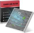 BDFHYK 1PC CF11809 Cabin Air Filter with Activated Carbon Compatible with Chevy Silverado 1500 2500 3500 4500 5500 6500HD Suburban Tahoe, Compatible with GMC Yukon XL Sierra 1500 2500 3500HD