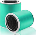 Core 400S Toxin Absorber Replacement Filter for LEVOIT Core 400S and Core 400S-P Smart WiFi Air Purifier, 3-in-1 H13 True HEPA Activated Carbon Filter, Core 400S-RF-TX (LRF-C401-P-GUS), Green, 2 Pack