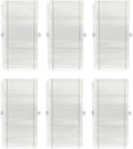 Fette Filter - Replacement Filter U Compatible with Honeywell HEPAClean U Filter HRF201B and Febreze FRF102B For HHT270, HHT290 & Febreze FHT170, FHT180, FHT190 - Pack of 6