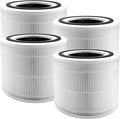 240 True HEPA 14 Air Purifier Filter Replacement, Compatible with PuroAir 240 Air Cleaner Purifier, 3-in-1 High-Efficiency Activated Carbon, 4 Packs