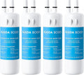 BOGDA W10295370A Water Filter Replacement Fit for EDR1RXD1, WHR1RXD1, Filter 1, W10295370, KAD1RXD1, P8RFWB2L, P8WB2L, P4RFWB, P5WB2L, 46-9081, 46-9930 Compatible with Whirl-pool Ken-more (4 Filters)