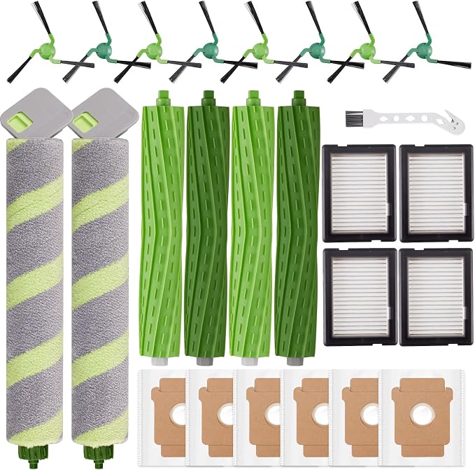 25 Pack Replacement Parts for iRobot Roomba Max 705 Combo Robot Vacuum & Mop + by Fenkabs