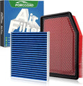 Cabin+Engine Air Filter Fit for Silverado 1500; Sierra 1500; Suburban; Tahoe by Forccord