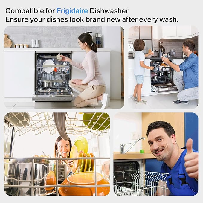5304506660 Dishwashers Spray Arm Assembly for Frigidaire Dishwashers Lower Wash Arm Assembly with 5304518968 Dishwasher Lower Spray Arm Support and 5304506518 Dishwasher Trap Drain Filter
