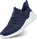 Mens Running Shoes Slip-on Walking Sneakers Lightweight Breathable Casual Soft Sole Trainers