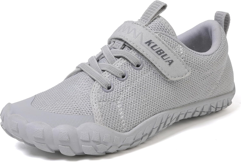 KUBUA Kids Barefoot Shoes Boys Girls Sneakers Naturally Splay Shoes Toddler Little Big Kid
