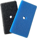 2 Sets Coarse and Fine Pond Filter Pads, Replacement Sponge Filter Media (871980305528) for 52231 & 52229 Filter Boxes, Fits Outdoor Fish Ponds
