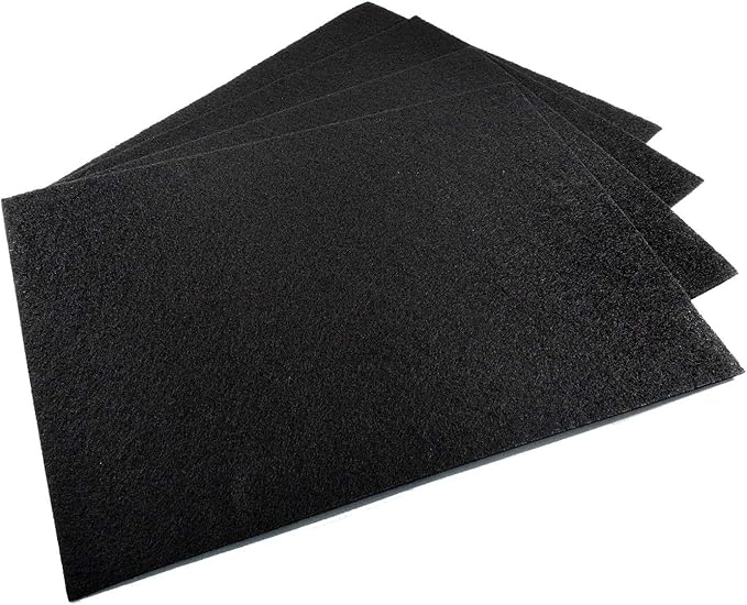 HQRP True HEPA + 4 Carbon Filter Set compatible with Electrolux EL480A EL490A EL491A Oxygen3 PlasmaWave, part EL017 Replacement