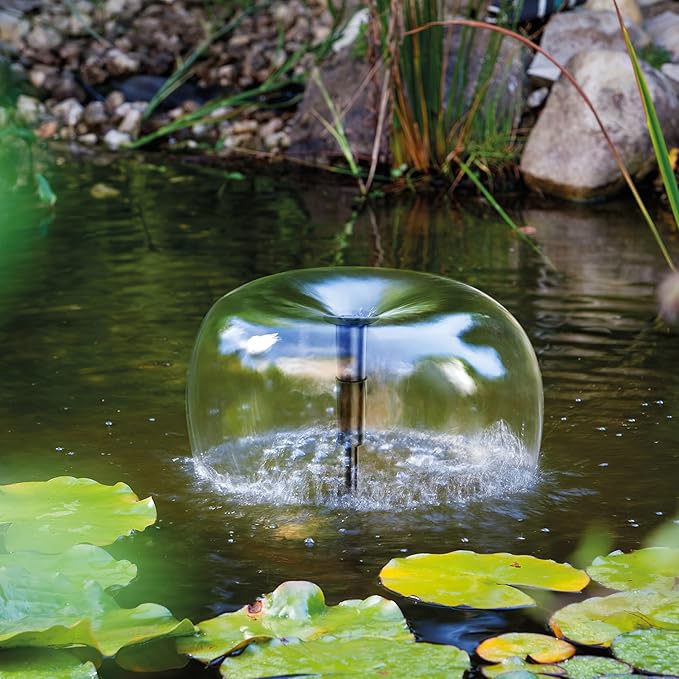 Biling Solar Pond Pump with Pond Filter, 70W Solar Panel, 660 GPH Solar Fountain Pump with Pond Filter Box Outdoor for Garden Ponds Water Feature Waterfall Pool