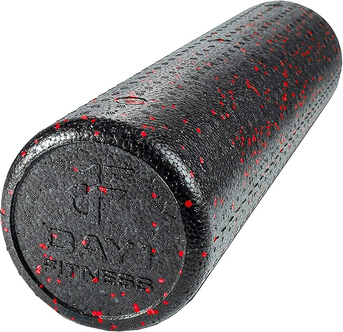 High-Density Round Foam Rollers - 4 Size and 8 Color Options - Massage Rollers for Stretching, Deep Tissue and Myofascial Release-FlexoryFit