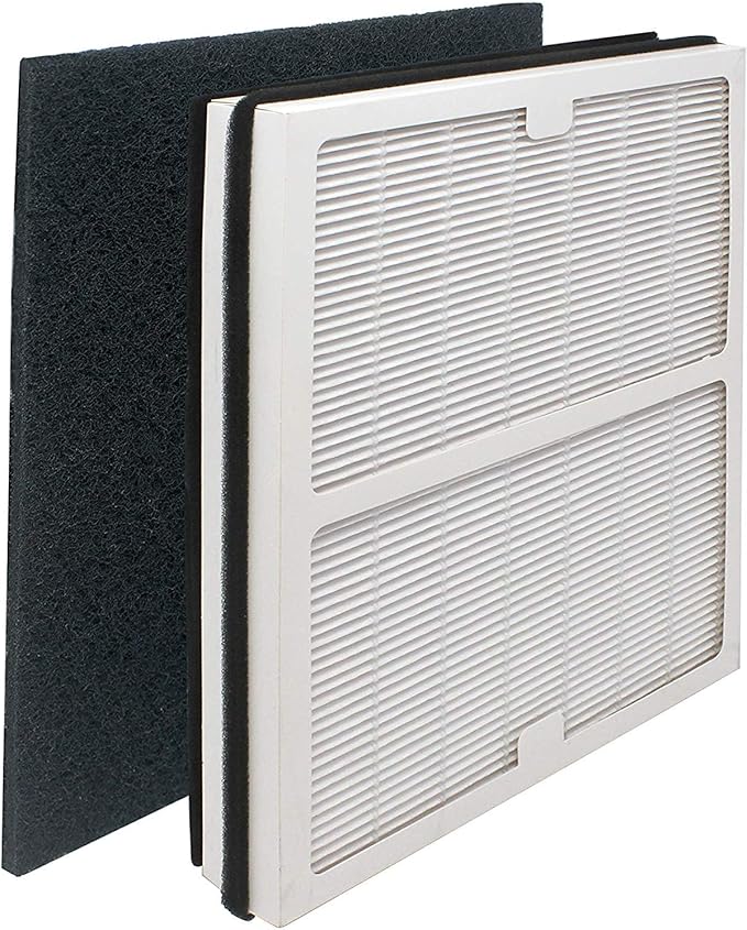 Fette Filter - 2PK Air Purifier Filter with Carbon Prefilter Compatible with Idylis B Models: AC-2125, AC-2126, IAP-10-125, IAPC-40-140, IAP-10-150, IAP-10-050, Compare to Part # IAF-H-100B Pack of 2
