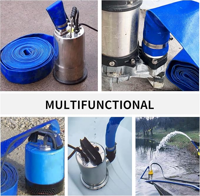 1-1/2" x 50 FT Pool Backwash Hose, - Image 8