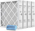 Honeywell 20x20x4 Air Filter Replacement MERV 11, FC100A1011 Pleated HVAC AC Furnace Filters with Wholesalehome Cleaning Cloth, 4-Pack (Actual Size: 19.94 x 19.75 x 4.38 Inches)