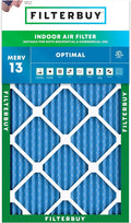 Filterbuy 10x24x1 Air Filter MERV 13 (MPR 1900) Health Defense Replacement (1-Pack), Electrostatic Pleated HVAC AC Furnace Filters, Made in USA (Actual Size: 9.50 x 23.50 x 0.75)