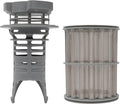 BlueStars 645038 Dishwasher Drain Mesh Micro Filter - Compatible with Bosch Thermador Kenmore Dishwashers - Replaces 00651097 1560725 AH3479708 AP4339631 PS8730270 - Filter Basket for Circulation Pump