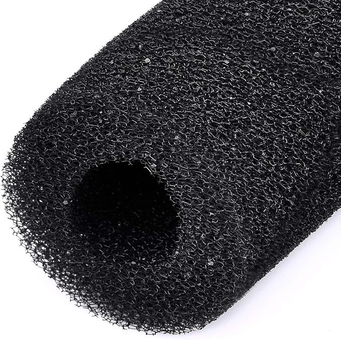 4 Pack Aquarium Pre-Filter, Small Foam Sponge Pond Filter Pad Media for Replacement Filter Fish Tank, for Outdoor Ponds